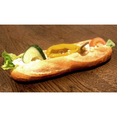 Kebabbaguette ljus/grov 