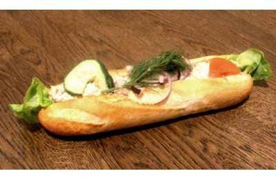 Tonfiskbaguette ljus/grov