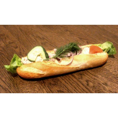 Tonfiskbaguette ljus/grov